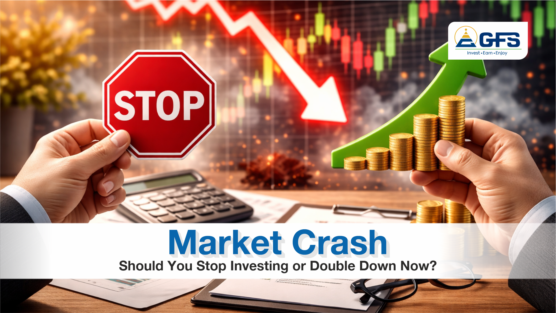 Market Crash  — Should You Stop Investing or Double Down Now?